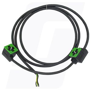 Stekker + kabel 4x0.75 1.5Mtr.24Vac/Dc 2St